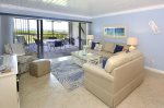 Living Room with Balcony Access